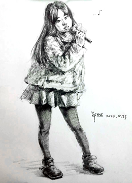 教师速写