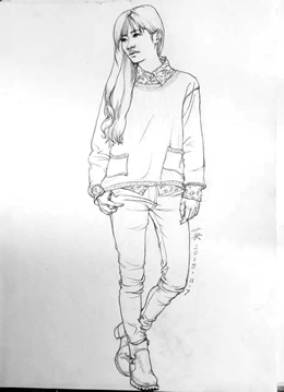 教师速写
